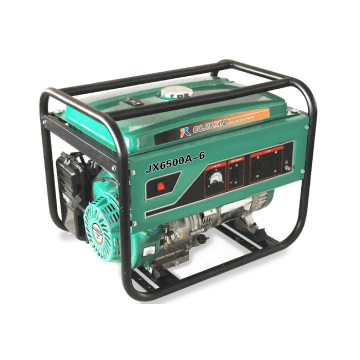 Jx6500A-6 5kw High Quality Gasoline Generator with a. C Single Phase, 220V